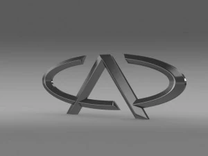 logotipo da Chery Modelo 3D