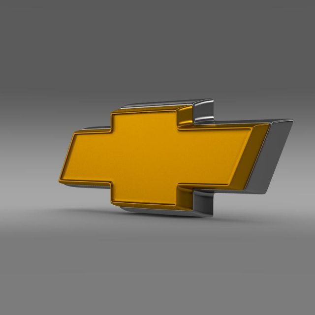chevrolet 3d logo 3D मॉडल .c4d .max .obj .3ds .fbx .stl .blend 