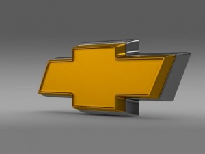 chevrolet 3d logo 3D Model
