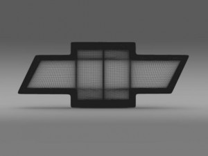 chevrolet 3d logo 3D मॉडल
