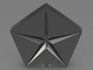 chrysler company logo 3D Model