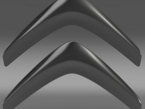 citroen logo 3D Model