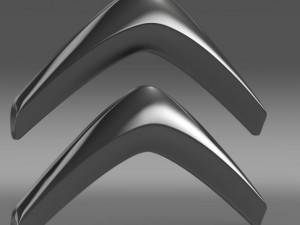 citroen logo 3D Model