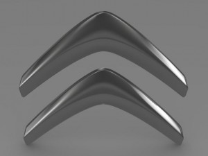 citroen logo 3D Model