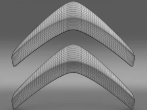 citroen logo 3D Model