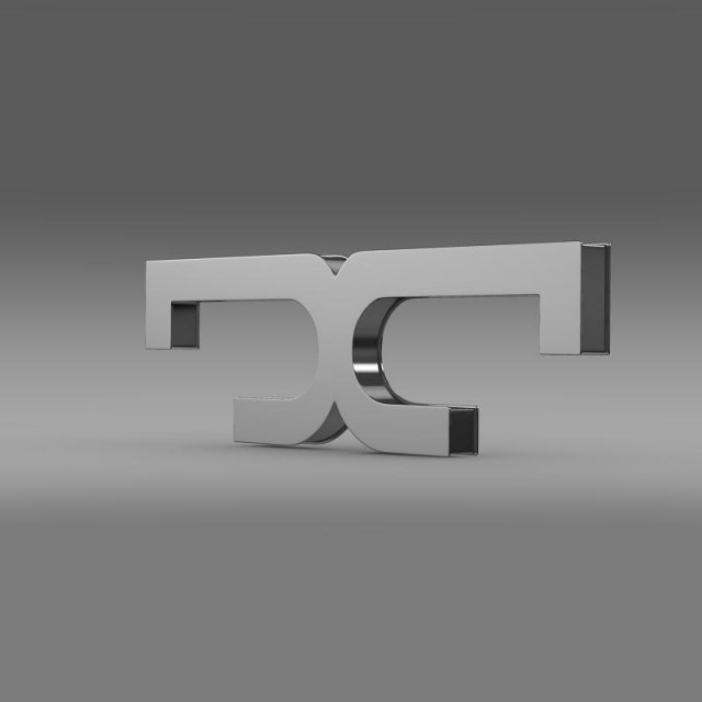 de tomaso logo 3D Model .c4d .max .obj .3ds .fbx .stl .blend 