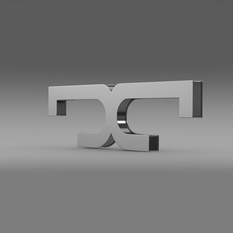 de tomaso logo 3D Model .c4d .max .obj .3ds .fbx .stl .blend 