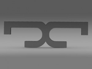 de tomaso logo 3D Model