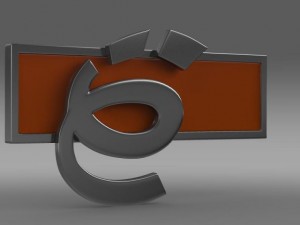 yo mobile logo Modelo 3D