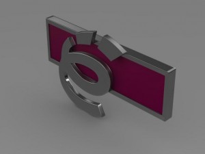 yo mobile logo Modelo 3D
