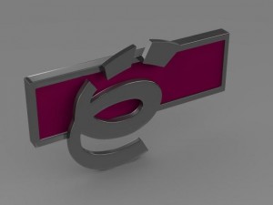 yo mobile logo Modelo 3D