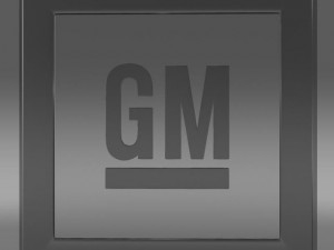 gm logo 3D 모델