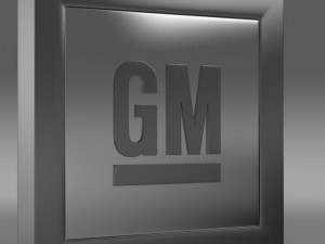 gm logo 3D 모델