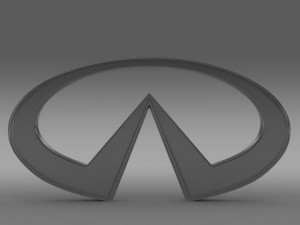 infinity logo 3D 模型
