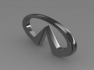 infinity logo 3D 模型