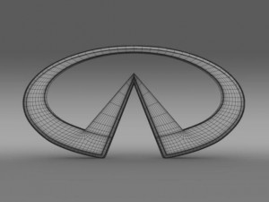 infinity logo 3D 模型