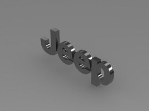 jeep logo 3D 模型