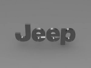 jeep logo 3D Model