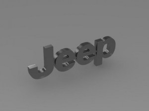 jeep logo 3D 模型