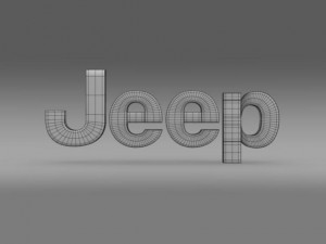 jeep logo 3D 模型