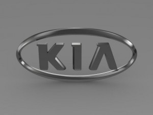 kia logo 3D Model