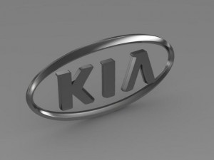 kia logo 3D Model