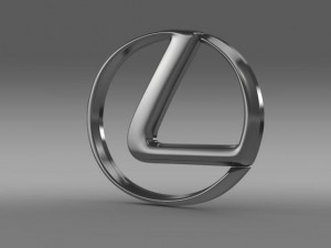 lexus logo 3D Model