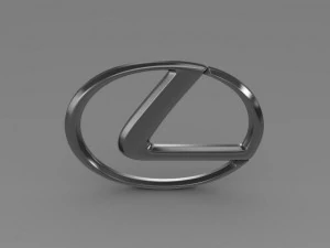 lexus logo 3D Model