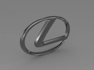 lexus logo 3D Model
