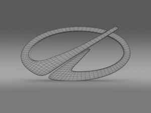 oldsmobile logo 3D 모델