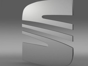 seat logo Modèle 3D