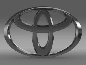 toyota car logo 3D Model