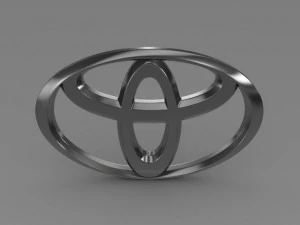 toyota car logo 3D Model