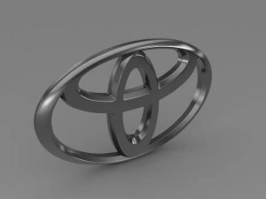 toyota car logo 3D Model