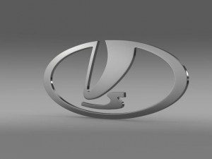 vaz logo 3D Модель