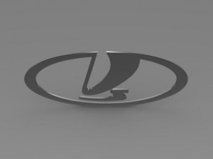 vaz logo 3D Model