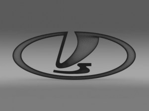 vaz logo 3D Model