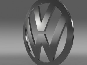 volkswagen logo 3D Model