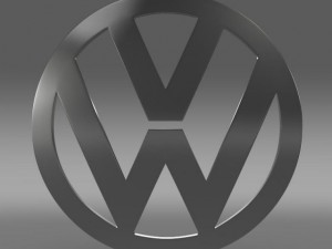 volkswagen logo 3D Модель