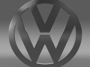 volkswagen logo 3D Model