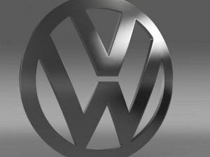 volkswagen logo 3D Модель