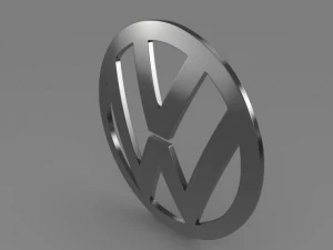 volkswagen logo 3D Model