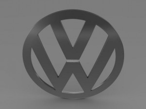 volkswagen logo 3D Модель