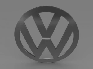 volkswagen logo 3D Model