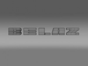 belaz logo 3D Model