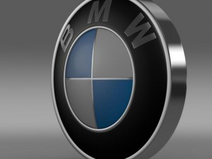bmw logo 3Dモデル