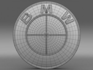 bmw logo Modello 3D