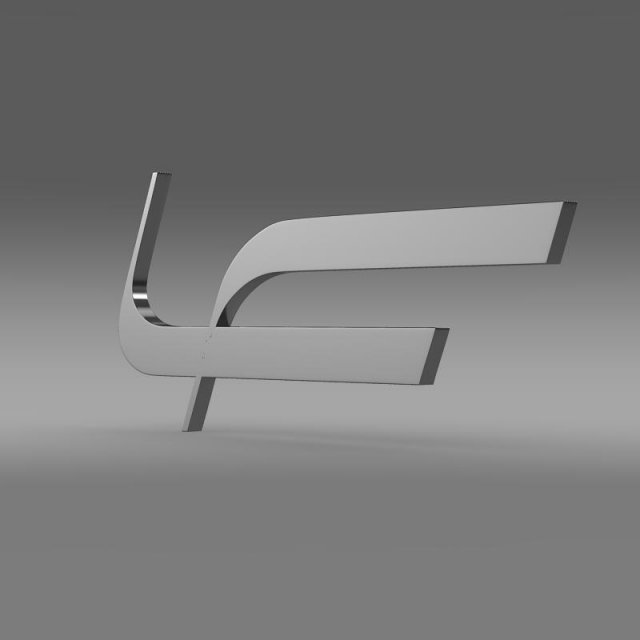 fioravanti logo 3D Model .c4d .max .obj .3ds .fbx .stl .blend 