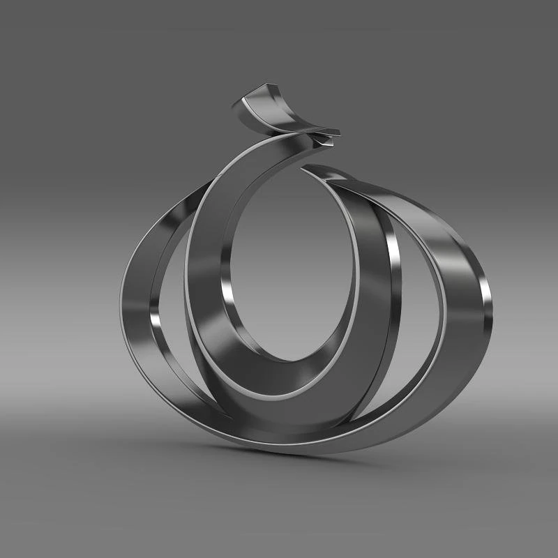 gleagle logo 3D Model .c4d .max .obj .3ds .fbx .stl .blend 