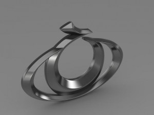 gleagle logo Modelo 3D